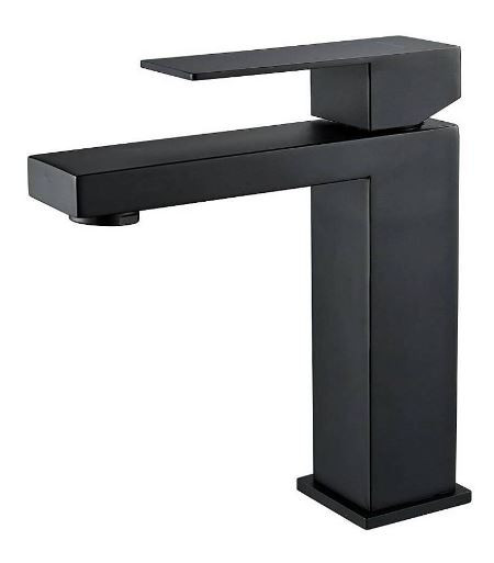 Смеситель Maretti Umbria Black UMB32RF51 для раковины черный матовый