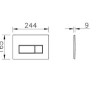 Клавиша смыва VitrA Root Square 740-2300 белая