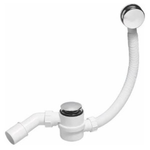 Слив-перелив McALPINE MRB12 L 700 хром прочистка сифона сверху