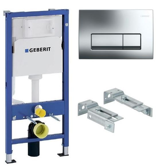 Комплект инсталляции Geberit Duofix с подвесным унитазом Roca Gap Rimless SET-GRG-delta