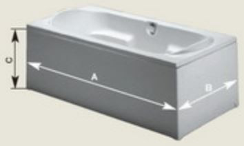 Панель боковая Riho 90 универсальная 209288