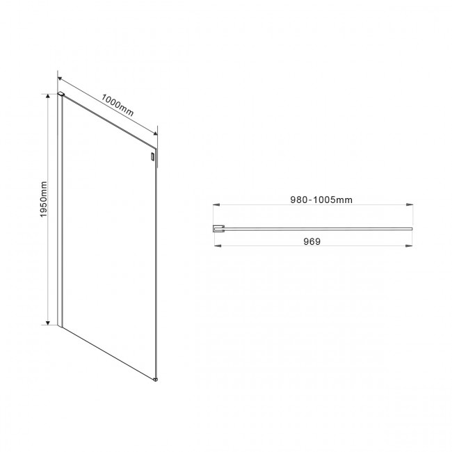 Душевой уголок Vincea Como 130*100 VSR-1C1013CL прозрачное
