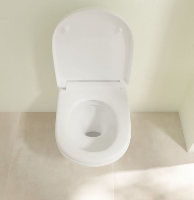 Унитаз подвесной Villeroy&Boch O.novo 5660HR01 безободковый с микролифтом