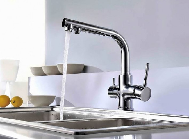 Смеситель Lemark Comfort LM3060C для кухни с подключением к фильтру с питьевой водой