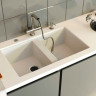 Смеситель Omoikiri Takamatsu-S-BN 4994346 для кухни с подключением к фильтру нержавеющая сталь