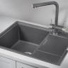 Мойка для кухни Granula 6503 графит