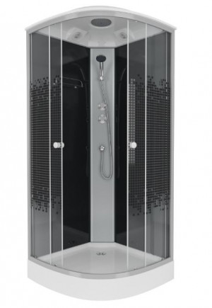 Душевая кабина Niagara NG-4502-08 BLACK 100*100