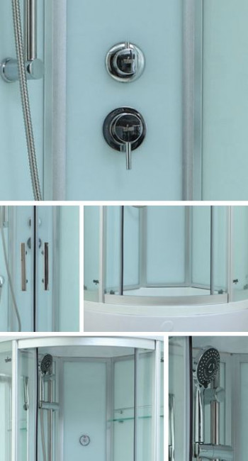 Душевая кабина Timo Standart T-6680 Silver 80*80