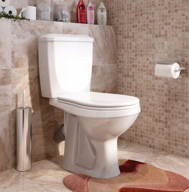 Унитаз-компакт Оскольская Керамика Элисса-Оптима Стандарт 43901130302 антивсплеск