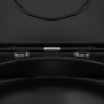 Унитаз подвесной OWL Vind Cirkel-H Matt Black OWLT190305 безободковый с микролифтом