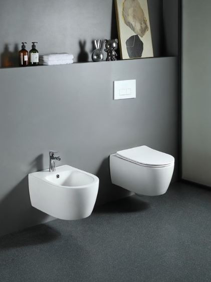 Унитаз подвесной Aquatek Европа AQ1106-00 безободковый с микролифтом