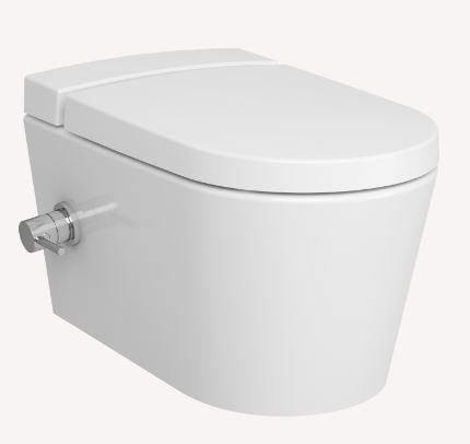 Унитаз подвесной Vitra Nest 5176B003-6233 безободковый с функцией биде