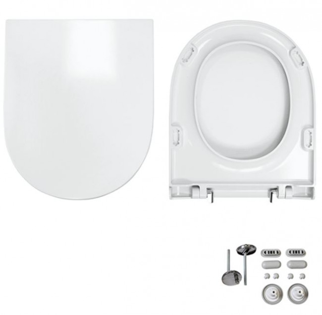 Унитаз подвесной Sanita Luxe Best DM с микролифтом BSTSLWH0104