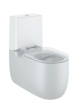 Унитаз Roca Beyond 3420B9630 Pearl rimless напольный с бачком 3410B1630 безободковый без сиденья