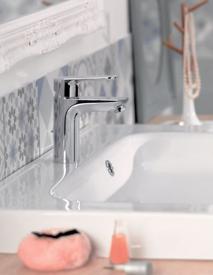 Смеситель Jacob Delafon Oscar E29842-BL для раковины матовый черный