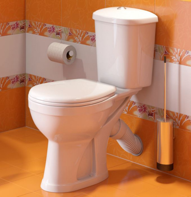 Унитаз-компакт Оскольская Керамика Дора Комфорт 47301130406 антивсплеск