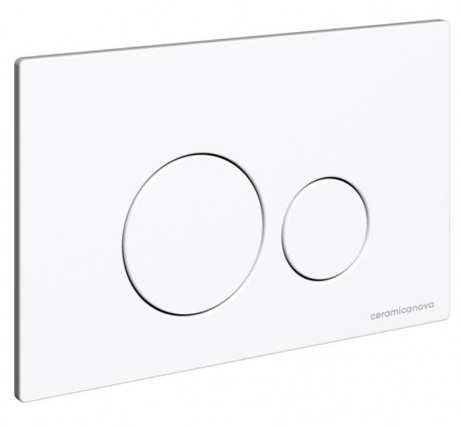Система инсталляции Ceramica Nova Envision CN1001W с кнопкой Round белая