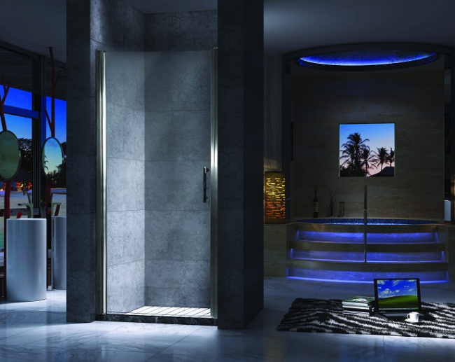 Душевая дверь Esbano ES-80LD(L) 80 левая прозрачное