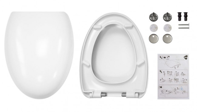 Унитаз подвесной Sanita Luxe Ringo с микролифтом RNGSLWH0104