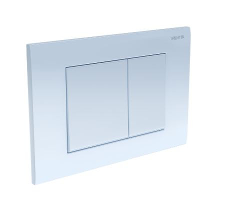 Клавиша смыва Aquatek KDI-0000009 белая