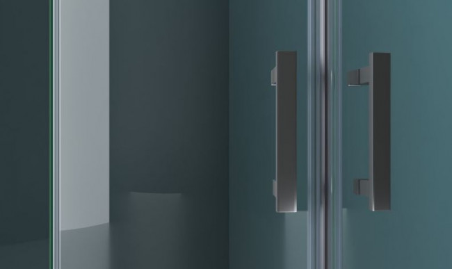 Душевой уголок BelBagno KRAFT-R-2-90-C-Cr 90*90 прозрачное