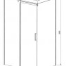 Душевой уголок Vincea Dice 130*90 VSR-4D9013CL прозрачное