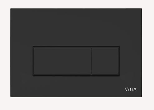Клавиша смыва VitrA Root Square 740-2311 черная матовая