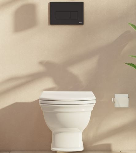 Клавиша смыва VitrA Root Square 740-2311 черная матовая