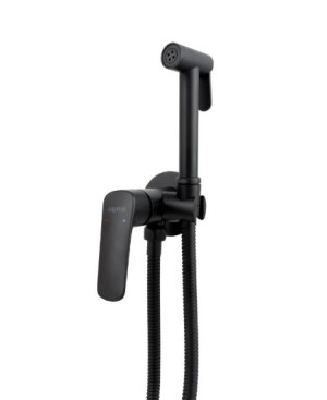 Комплект гигиенического душа Aquatek Вега AQ1019MB черный матовый