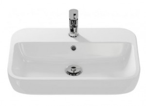 Раковина Cersanit Caspia 60 Square S-UM-CAS60/1-S накладная