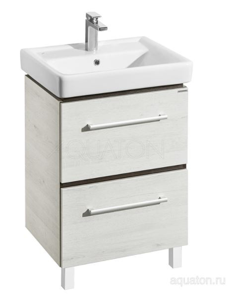 Тумба под раковину Акватон Ронда PRO 60 1A205001RSC20 дуб сомерсет
