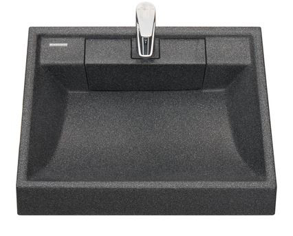 Раковина Акватон Рейн 60 графит 1A72103KRW210 для установки над стиральной машиной
