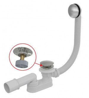 Слив-перелив AlcaPlast A507CKM click-clack