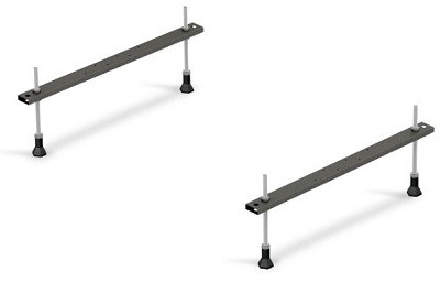 Комплект ванна Cersanit Virgo 170*75 с ножками и сливом-переливом