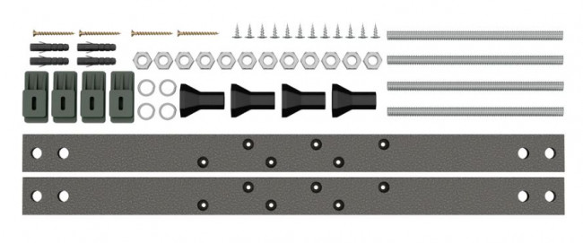 Комплект ванна Cersanit Virgo 170*75 с ножками и сливом-переливом