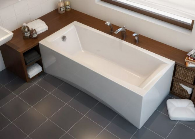 Комплект ванна Cersanit Virgo 170*75 с ножками и сливом-переливом