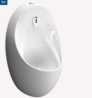 Писсуар VitrA Arkitekt 5999B003-5555 безободковый сенсорный питание от батарейки