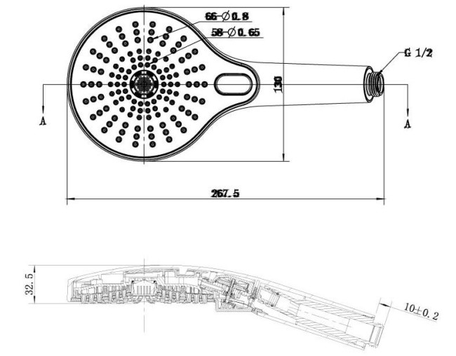 Душевая система Vincea Inspire VSFW-3I21MT1RCH термостат встраиваемая хром