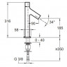 Смеситель Jacob Delafon Talan E10379RU-CP для раковины