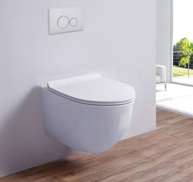 Сиденье для унитаза Esbano Garcia ZAESUPGARCW147 белый