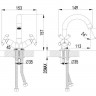 Смеситель Lemark Practica LM7507C для раковины