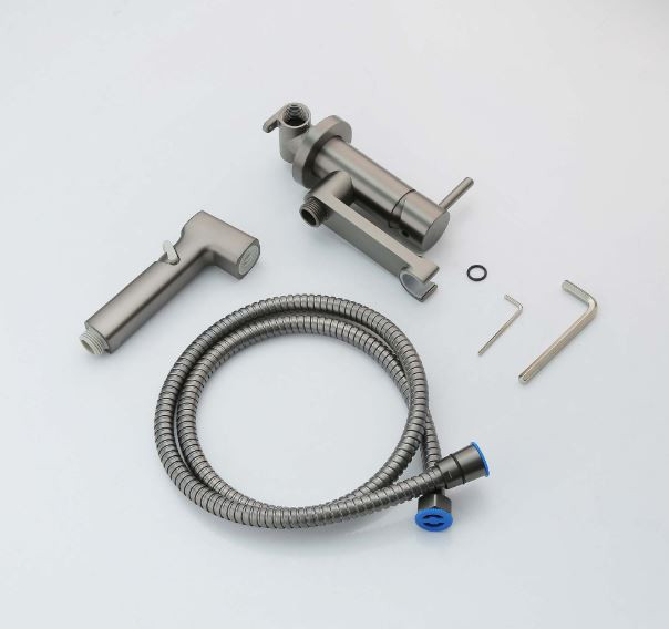 Комплект гигиенического душа Aquatek Ника AQ1819BGM оружейная сталь