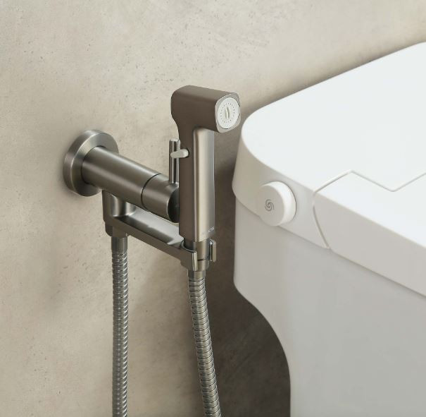 Комплект гигиенического душа Aquatek Ника AQ1819BGM оружейная сталь