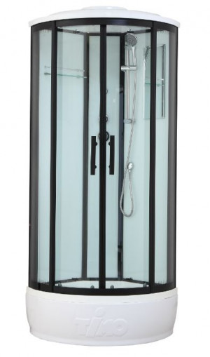Душевая кабина Timo Standart T-6680 Black 80*80