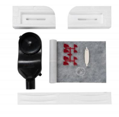 Душевой лоток Berges В1 Keramik 300 090114 матовый хром