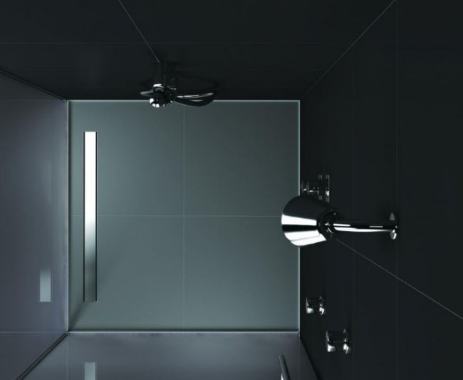 Душевой лоток Berges В1 Keramik 300 090114 матовый хром