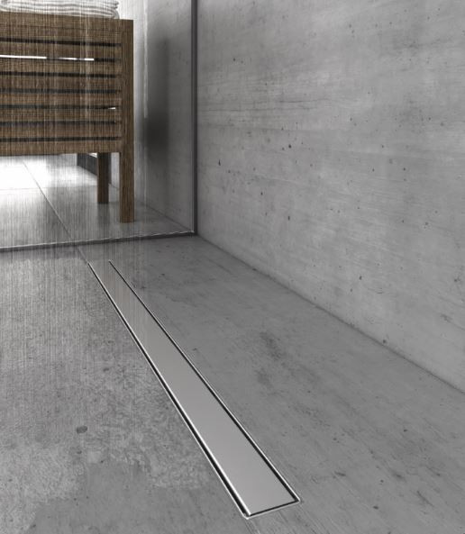 Душевой лоток Berges В1 Keramik 300 090114 матовый хром