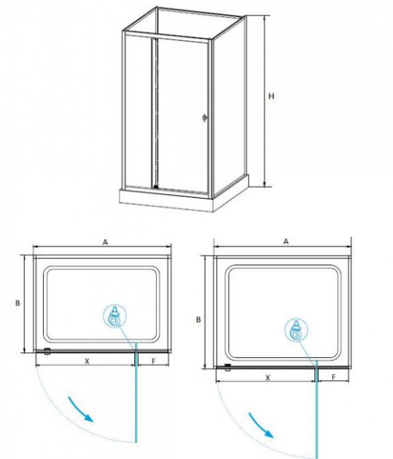 Душевая кабина RGW AN-207 70*90 411320779-95