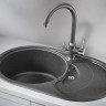 Мойка для кухни Granula 7801 графит