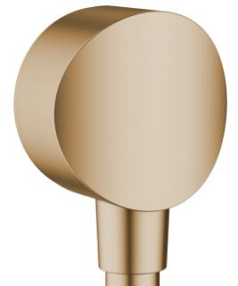 Шланговое подсоединение Hansgrohe FixFit S 26453140 бронза